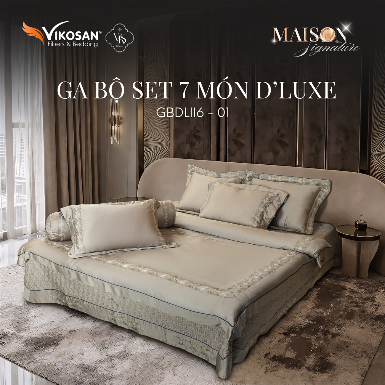 (2026) Ga bộ Set 7 món Dluxe 2601
