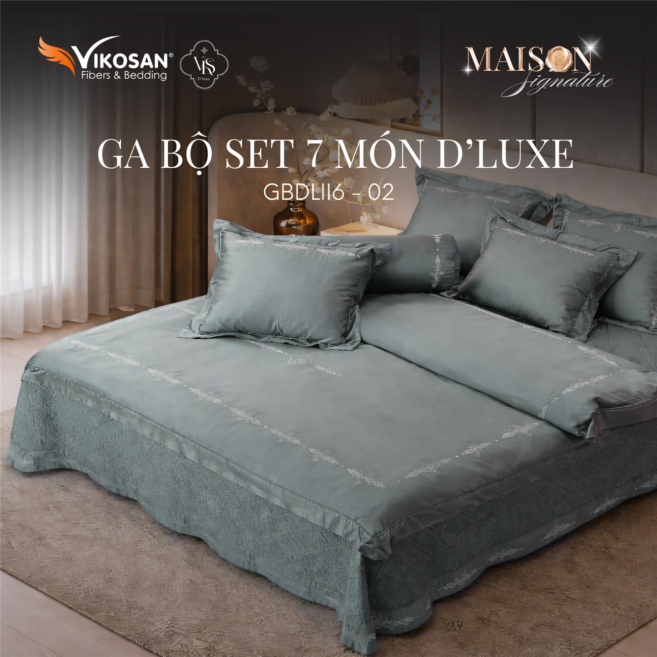 (2026) Ga bộ Set 7 món Dluxe 2602