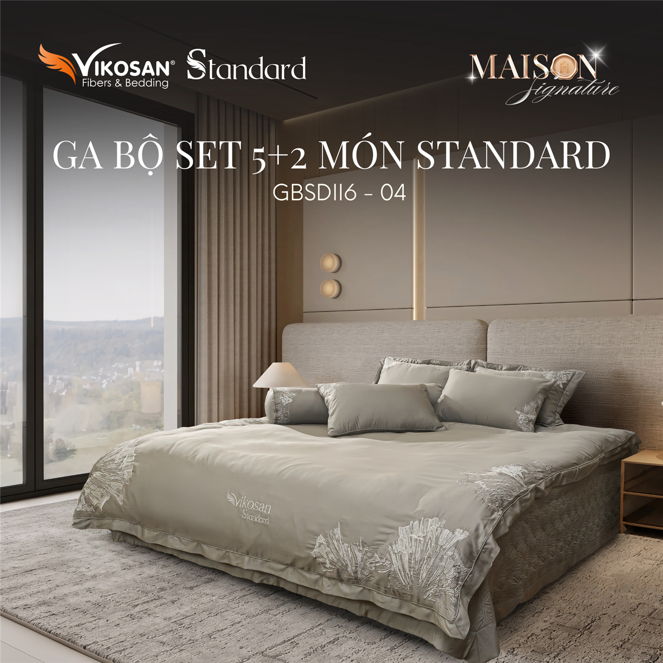 (2026) Ga bộ Set 5+2 món Standard 2604