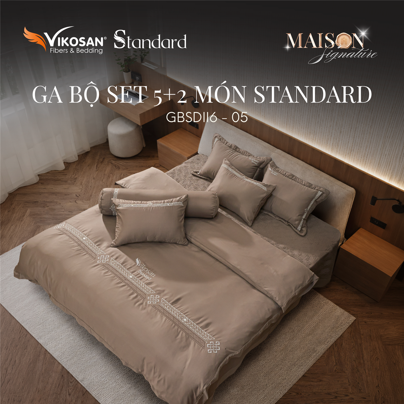 (2026) Ga bộ Set 5+2 món Standard 2605