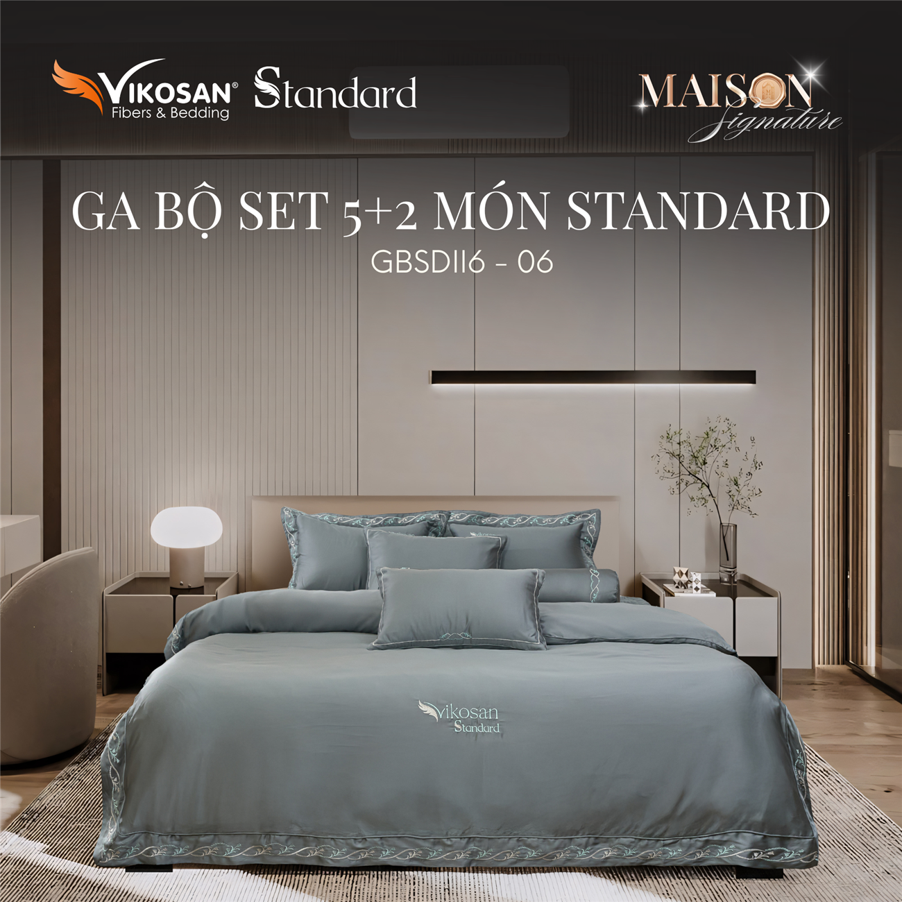 (2026) Ga bộ Set 5+2 món Standard 2606