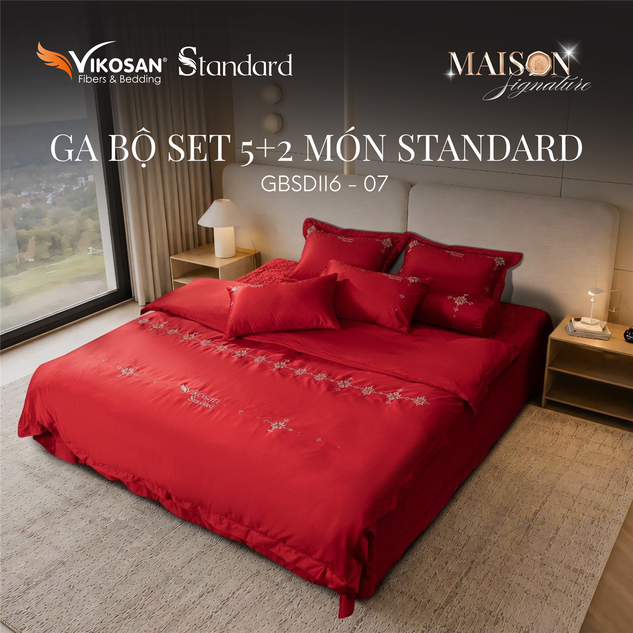 (2026) Ga bộ Set 5+2 món Standard 2607