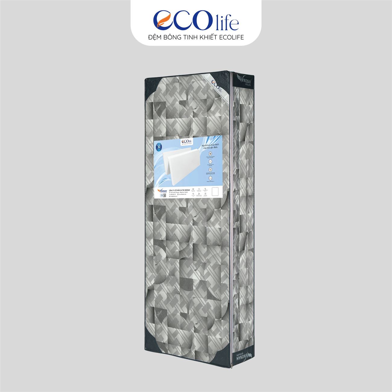 (2026) Đệm bông tinh khiết Ecolife